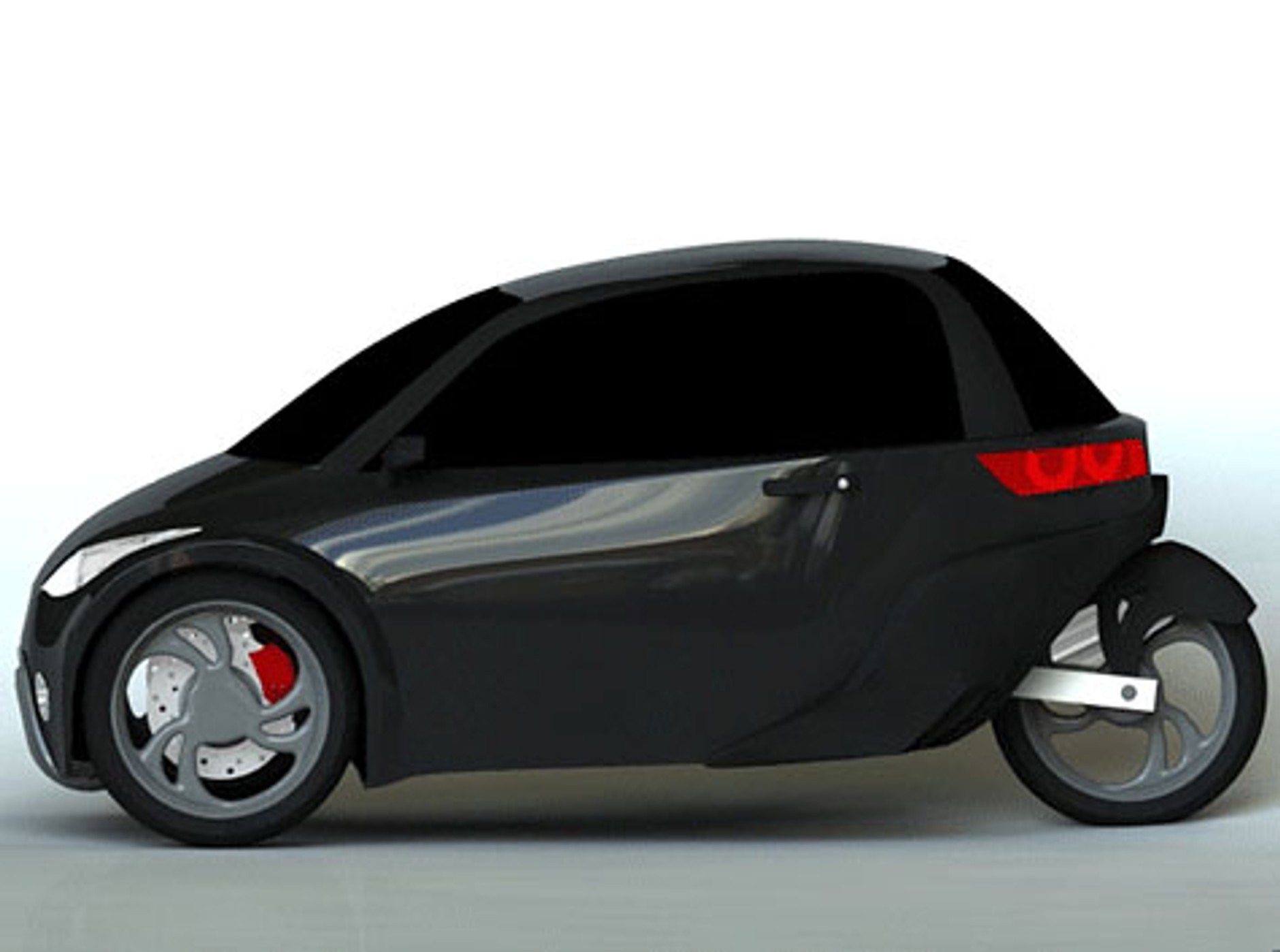 Pompéo: oszczędny miejski trójkołowiec (wideo)