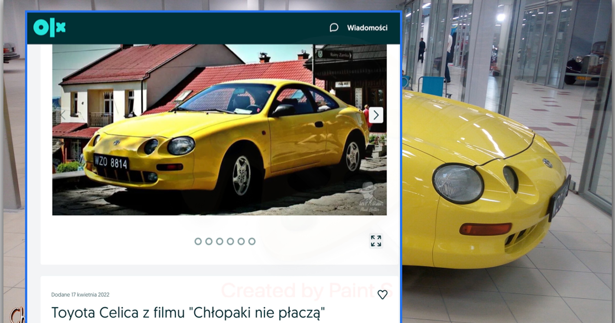 Toyota Celica Chłopaki nie płaczą
