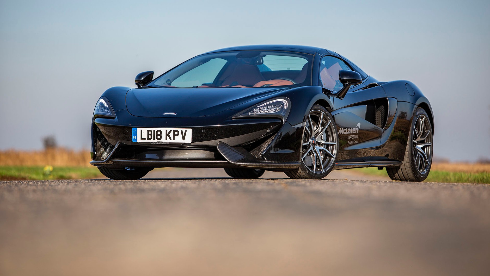 McLaren 570S Spider - moc pod kontrolą