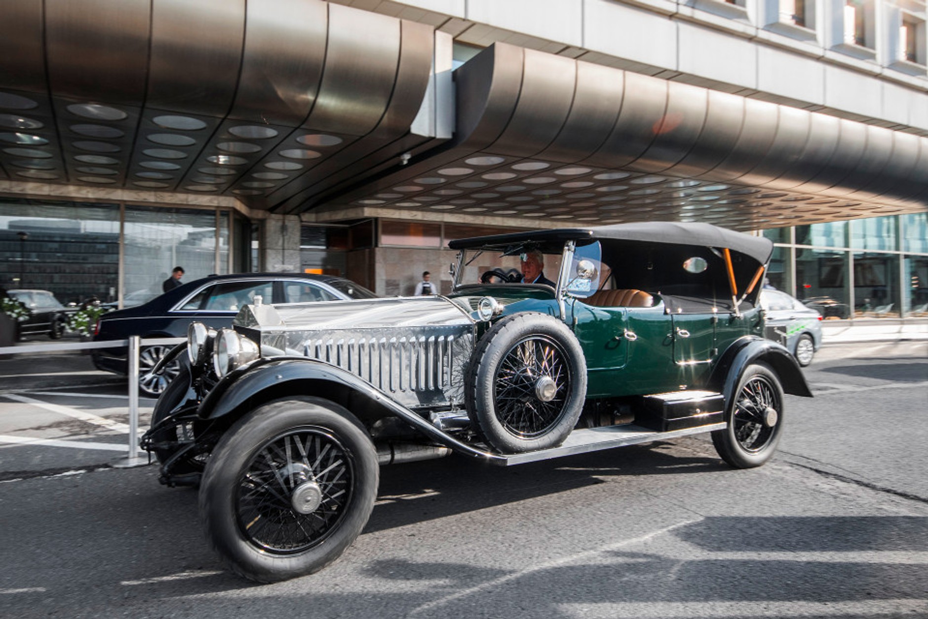 Podczas wizyty w Warszawie