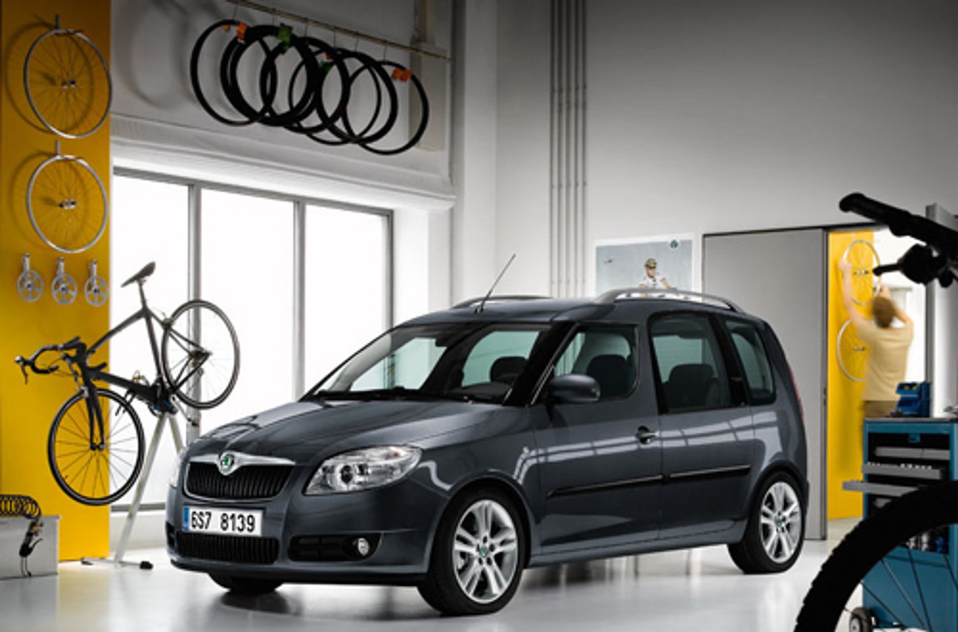 Roomster Biker - Skoda dla rowerzystów