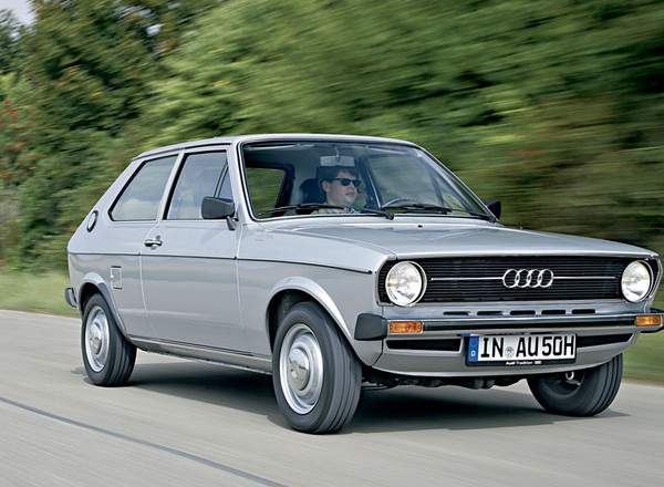 Audi 50 - klasyk, który wyprzedził Golfa