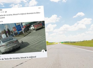 Teslą uciekała z Ukrainy. Na środku ulicy skończył się prąd. Dobrzy ludzie pożyczyli przedłużacz