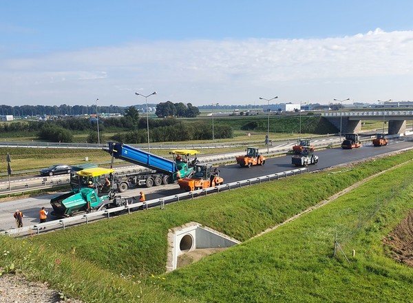 Remont autostrady A4 w woj. opolskim - postęp prac