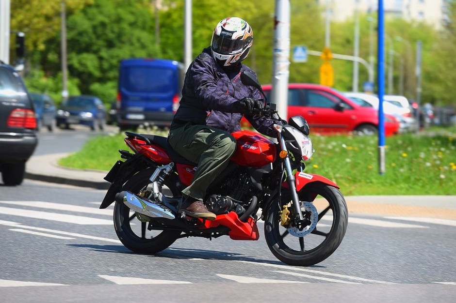Keeway RKS 2017 w jeździe