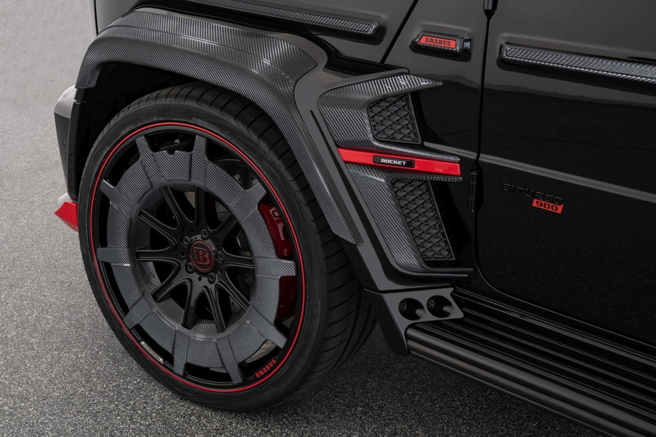 Brabus 900 Rocket Edition - Mercedes Klasy G na sterydach
