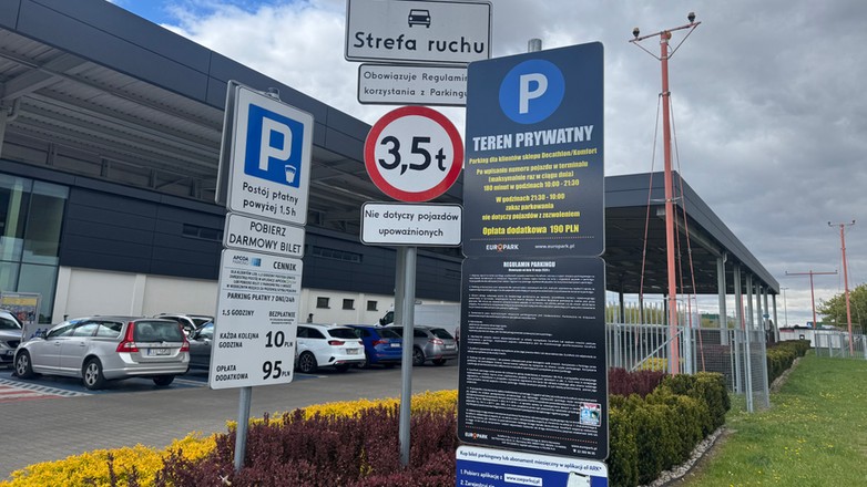 Prywatny płatny parking