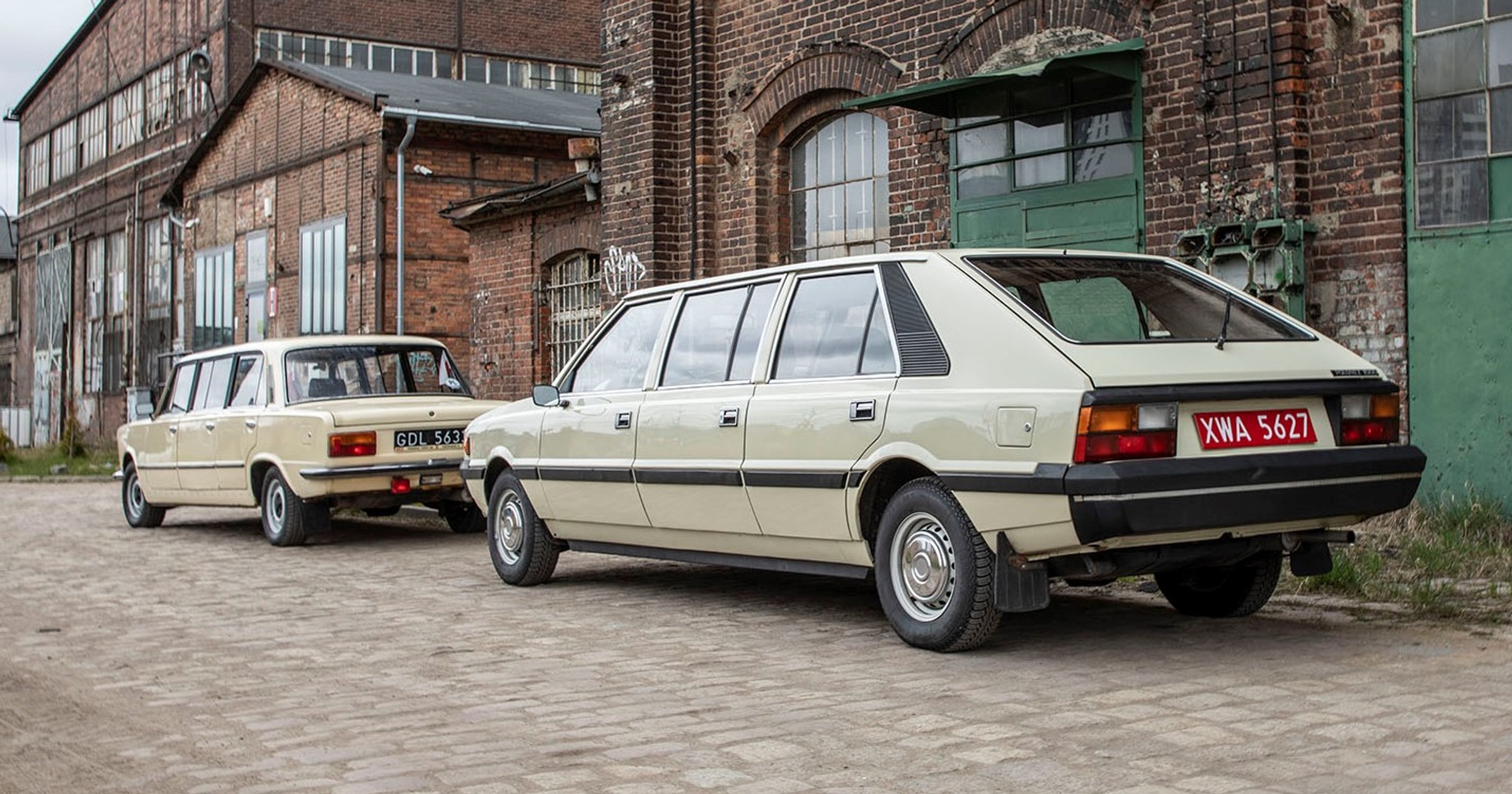 Polski Fiat 125p "Jamnik" i FSO Polonez Long