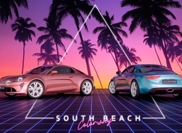 Alpine A110 South Beach to limitowana edycja w duchu Miami Vice