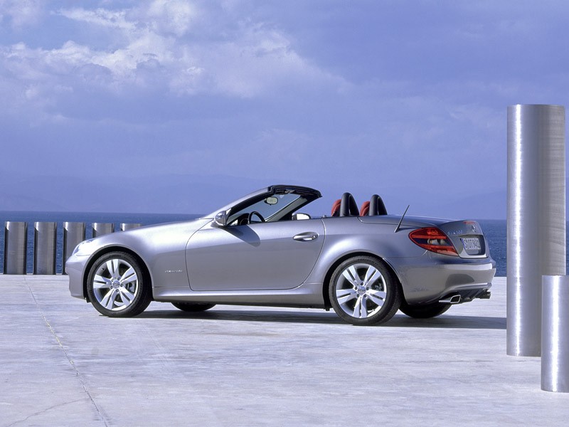 Mercedes-Benz SLK 2008: mocniejszy z mniejszym zużyciem