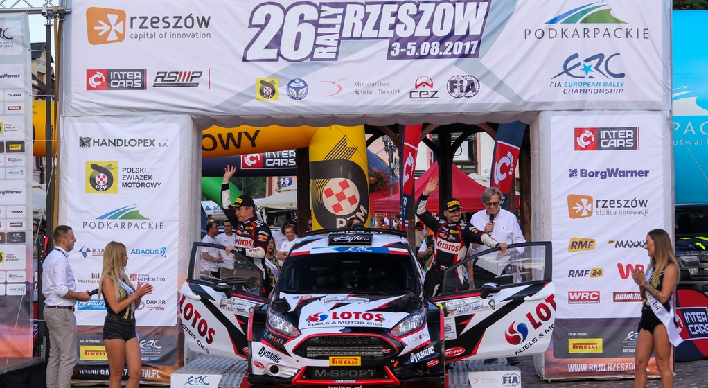 Rajd Rzeszowski 2017: Kajetan Kajetanowicz i Jarosław Baran