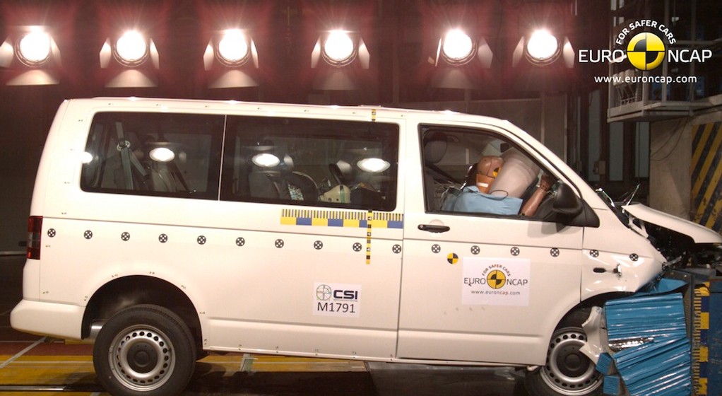 Volkswagen T5 crash test