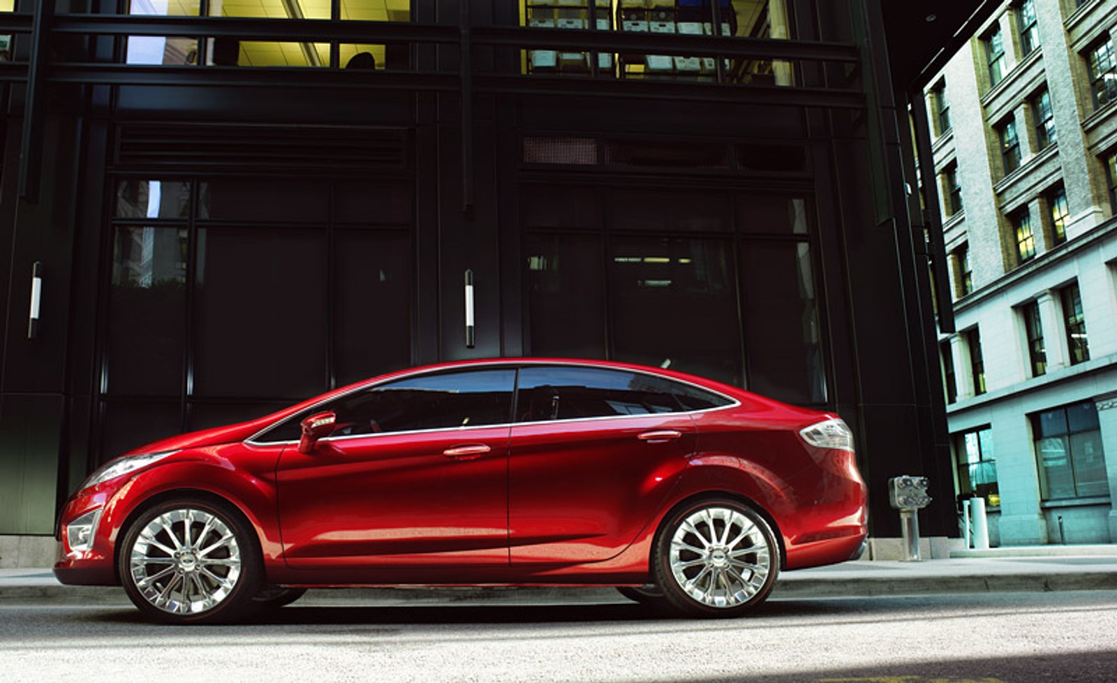 Detroit 2008: Ford Verve Sedan – Mondeo junior