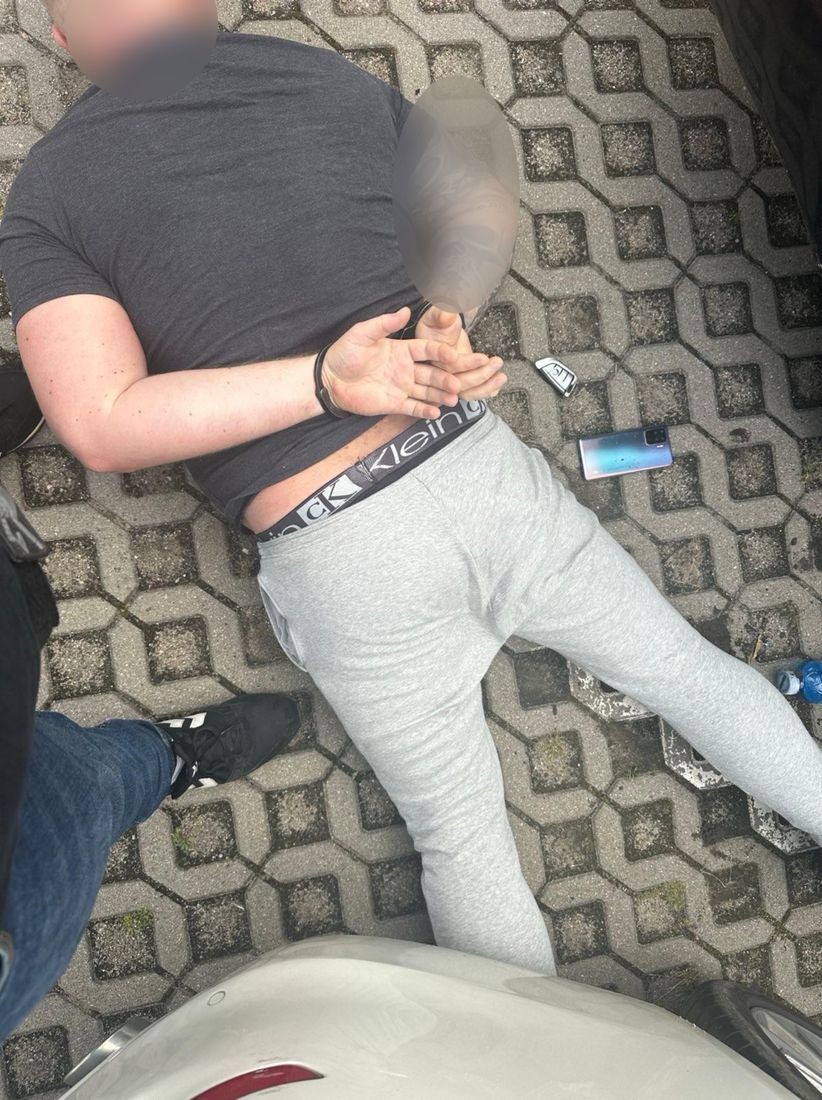 Zatrzymany kierowca BMW