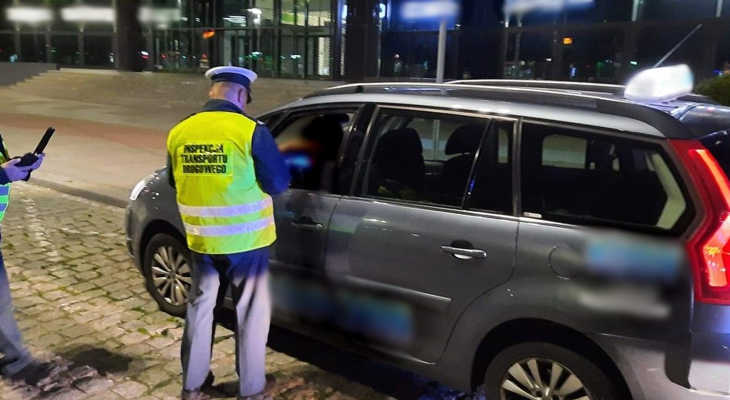 Taksówka kontrolowana przez ITD