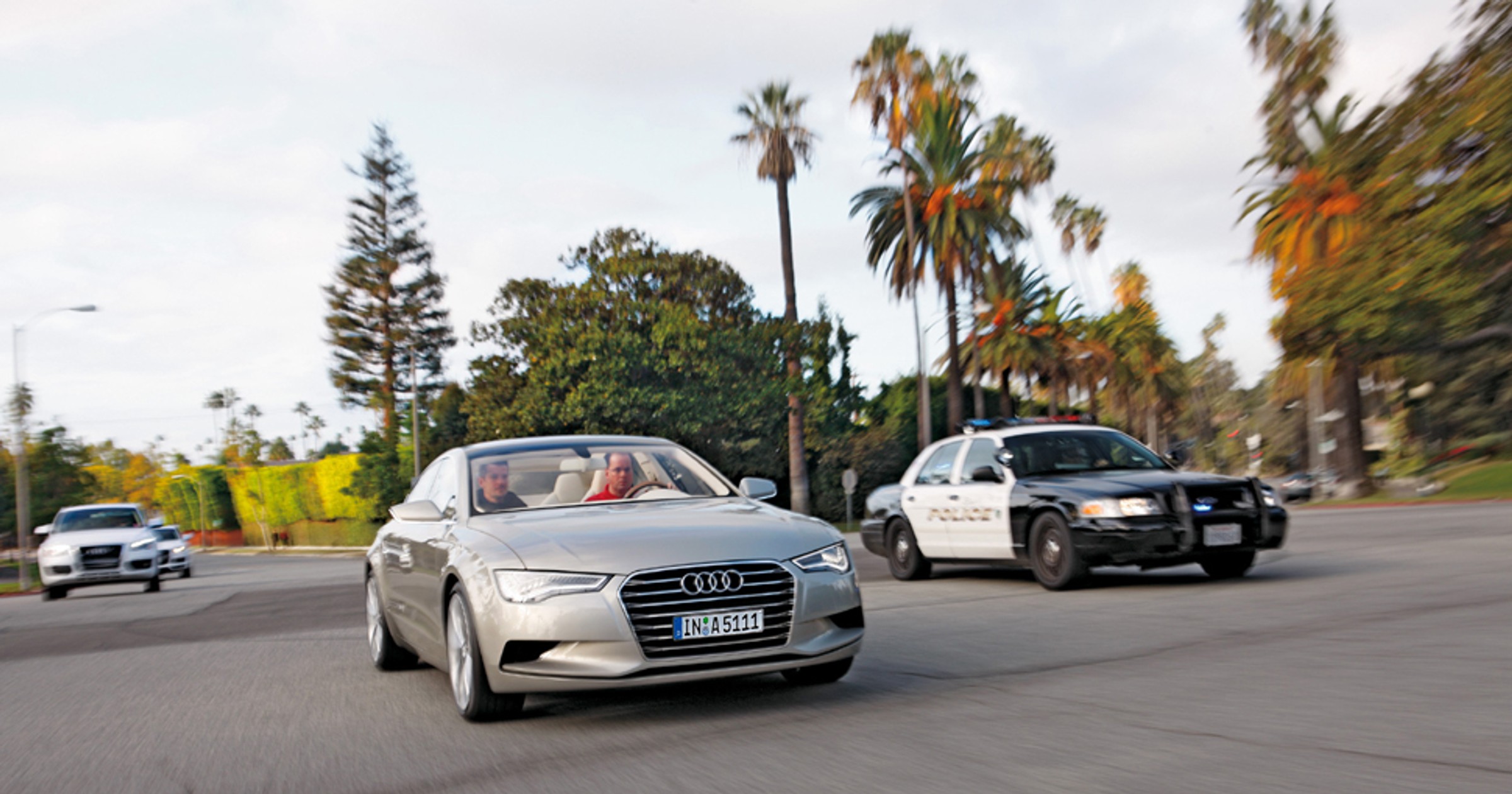 Audi Sportback Concept - Coupé z Beverly Hills