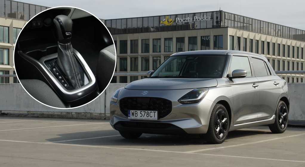 Suzuki Swift 1.2 CVT z układem mild hybrid (SHVS)