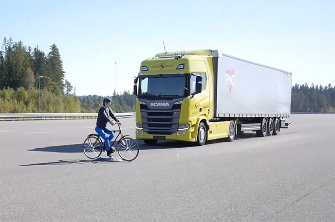 Program oceny Truck Safe: Scania R (MY 2025)
