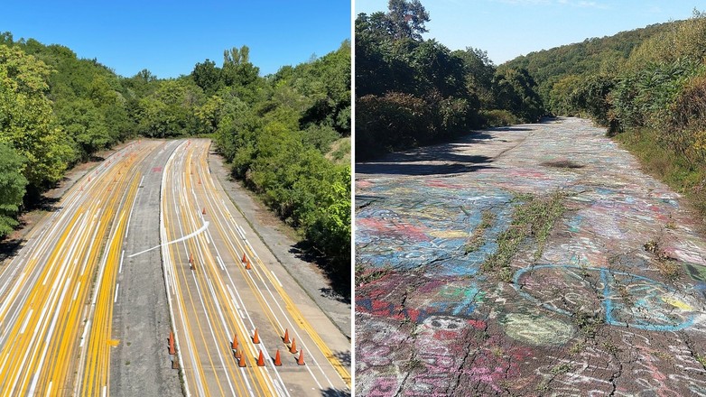 Fragmenty Route 23 i Route 61 w USA prowadzące donikąd