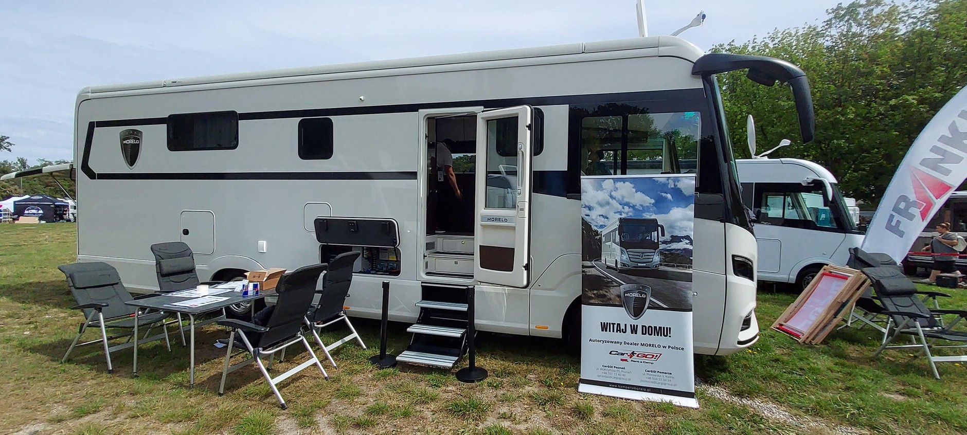 Kampery za miliony. Model Morelo Loft Liner 100 GQ. Cena z bonusem targowym 2 235 000 zł.