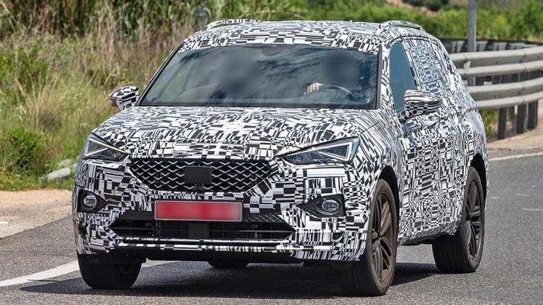 Seat Tarraco podczas jazd testowych