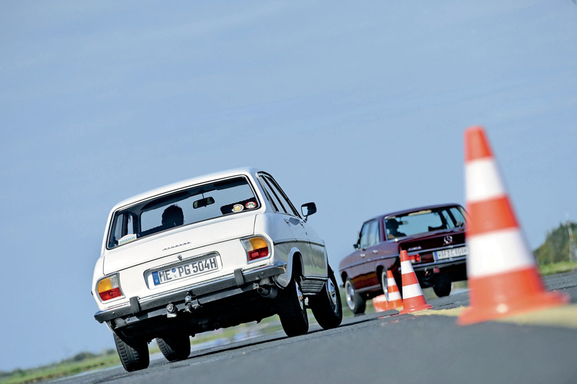 Peugeot 504 D - ostre cięcie