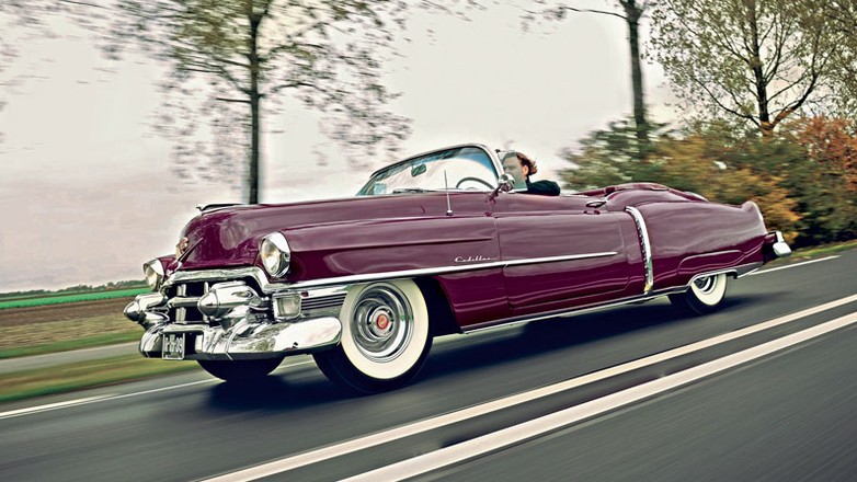 Cadillac 62 Eldorado Sport Convertible - złote cabrio