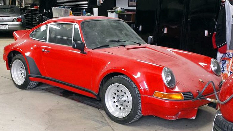 Porsche 911 odnalezione w USA