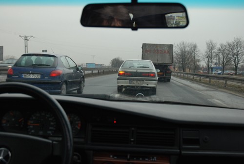 Technika jazdy - Warto spojrzeć w lewo