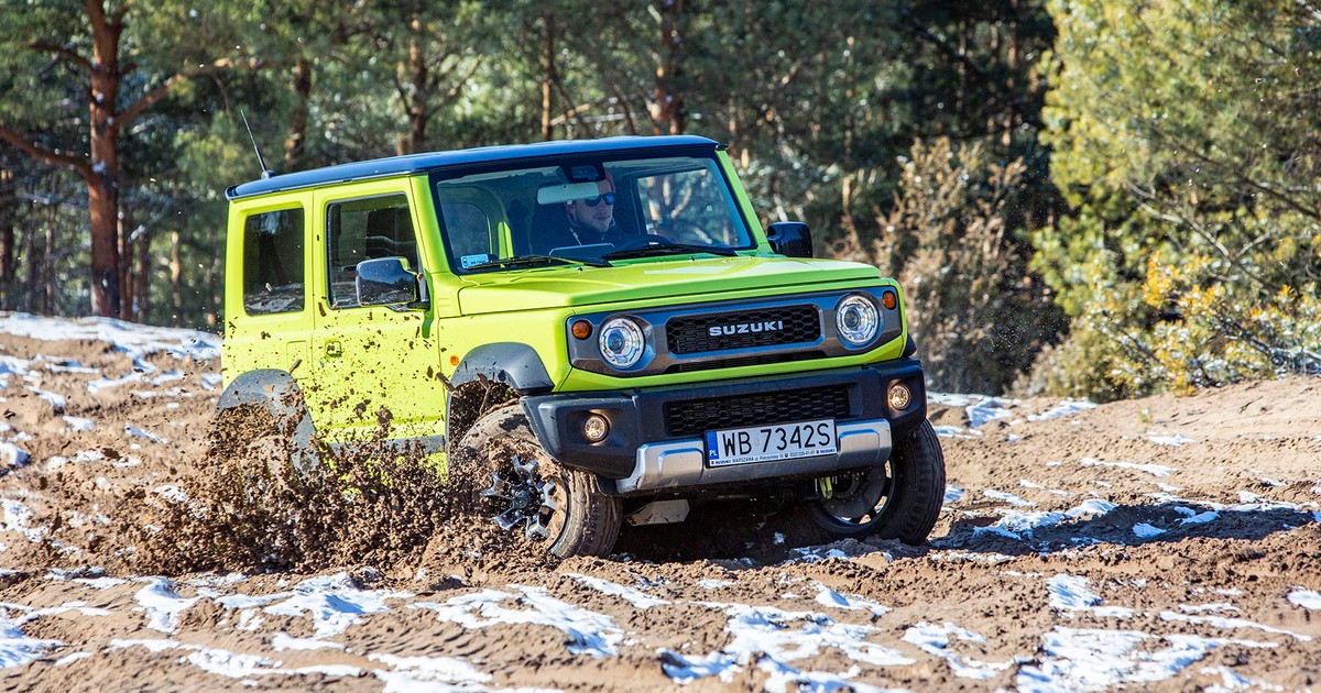 Suzuki Jimny 1.5 VVT 4AT - jego żywioł to teren