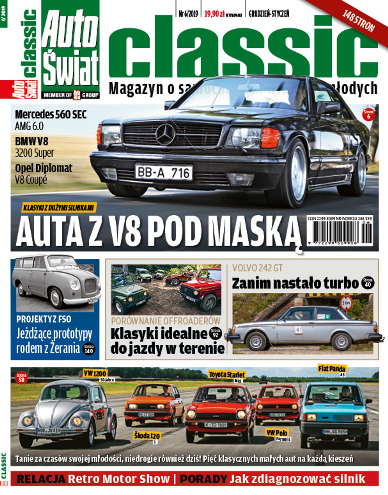 Auto Świat Classic 6/2019 już w sprzedaży