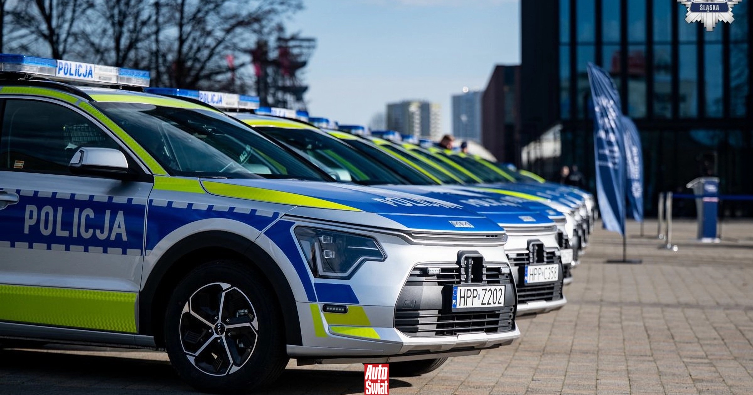 Polska policja kupiła kolejne nowe radiowozy. Tym razem hybrydowe SUV-y z 1.6 GDI