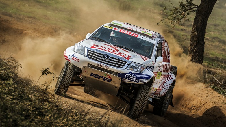 Załoga Orlen Team - Marek Dąbrowski i Jacek Czachor