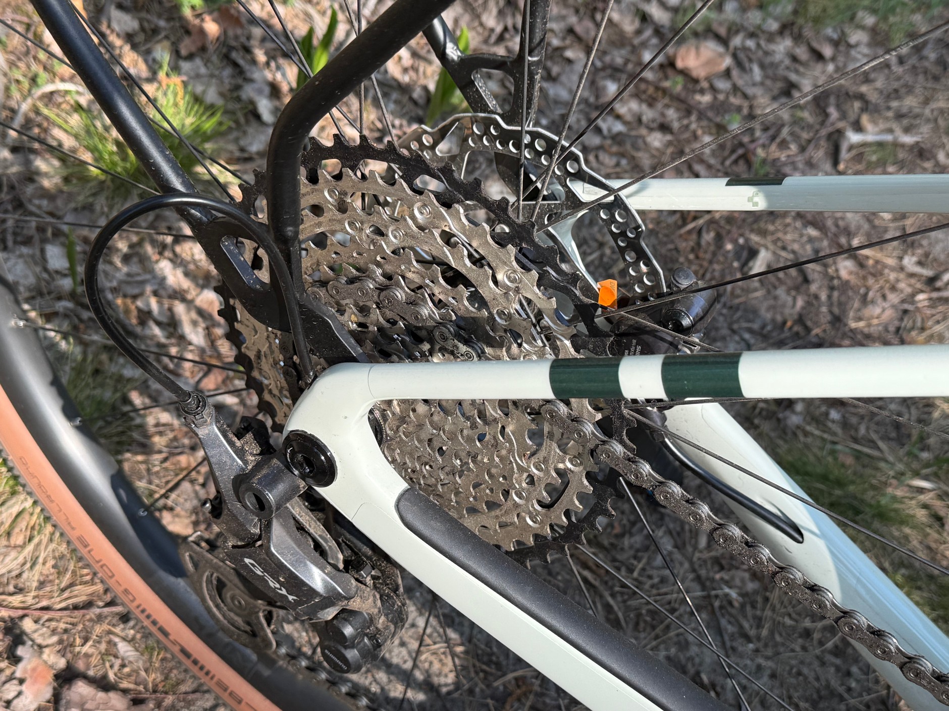 Szeroki zakres przełożeń pozwala na jazdę w trudnych warunkach