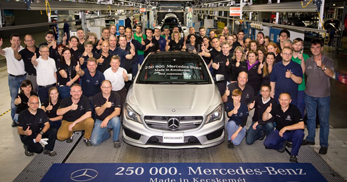 Mercedes na Węgrzech
