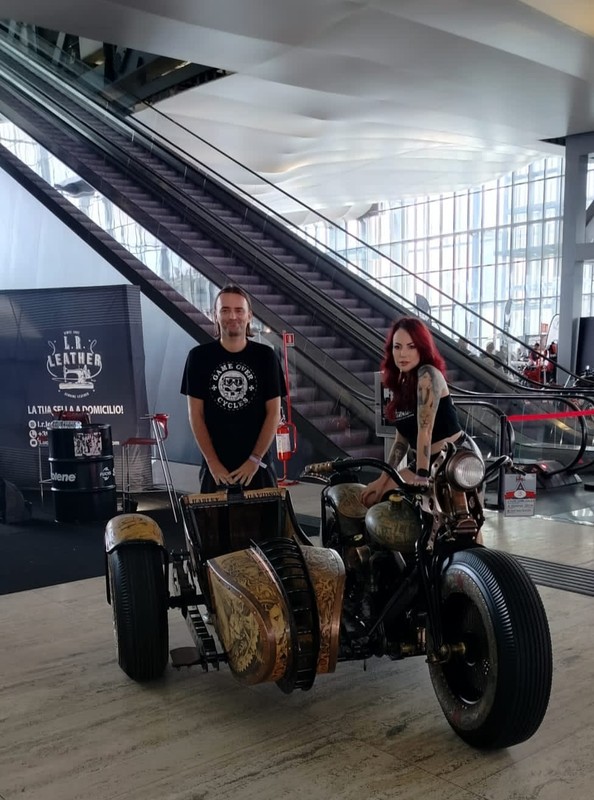 The Recidivist podczas Eternal City Motorcycle Show w Rzymie