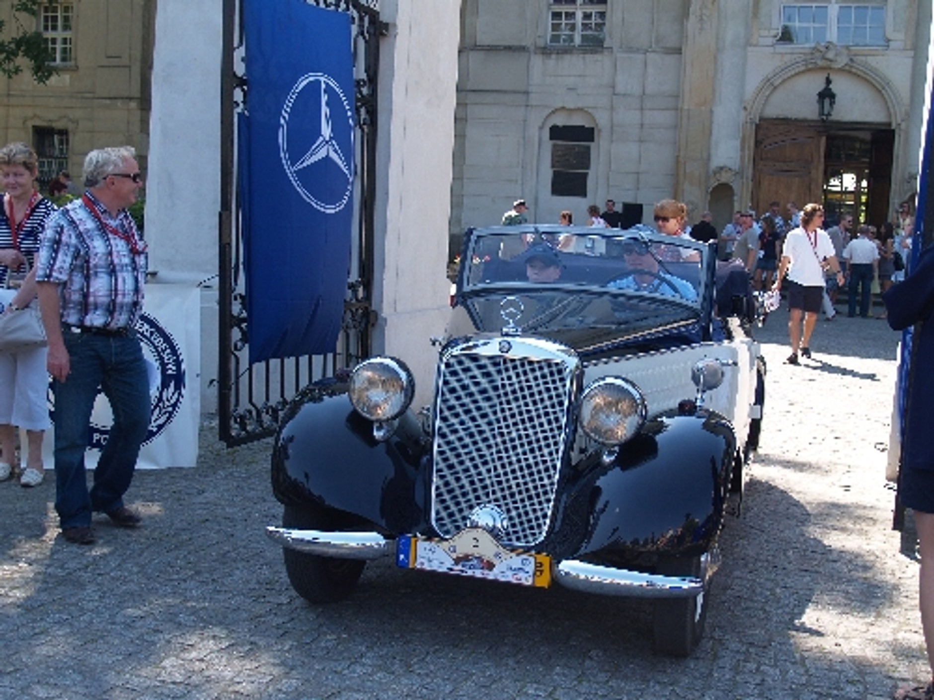 Zlot zabytkowych Mercedesów w Lesznie 8-10 czerwiec