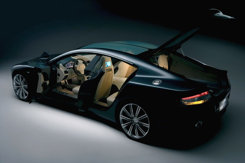 Genewa 2008: Aston Martin Rapide potwierdzony, produkcją zajmie się Magna Steyr