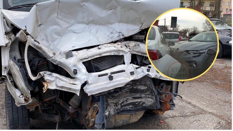 Wypożyczył auto i zniszczył cztery inne. Teraz szuka go policja (Screen: YouTube/StopCham)