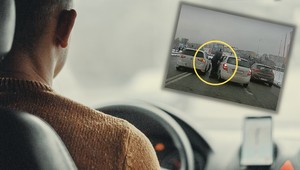 Zajechał mu drogę. Krewki kierowca wysiadł z auta i zrobiło się nieprzyjemnie [WIDEO]
