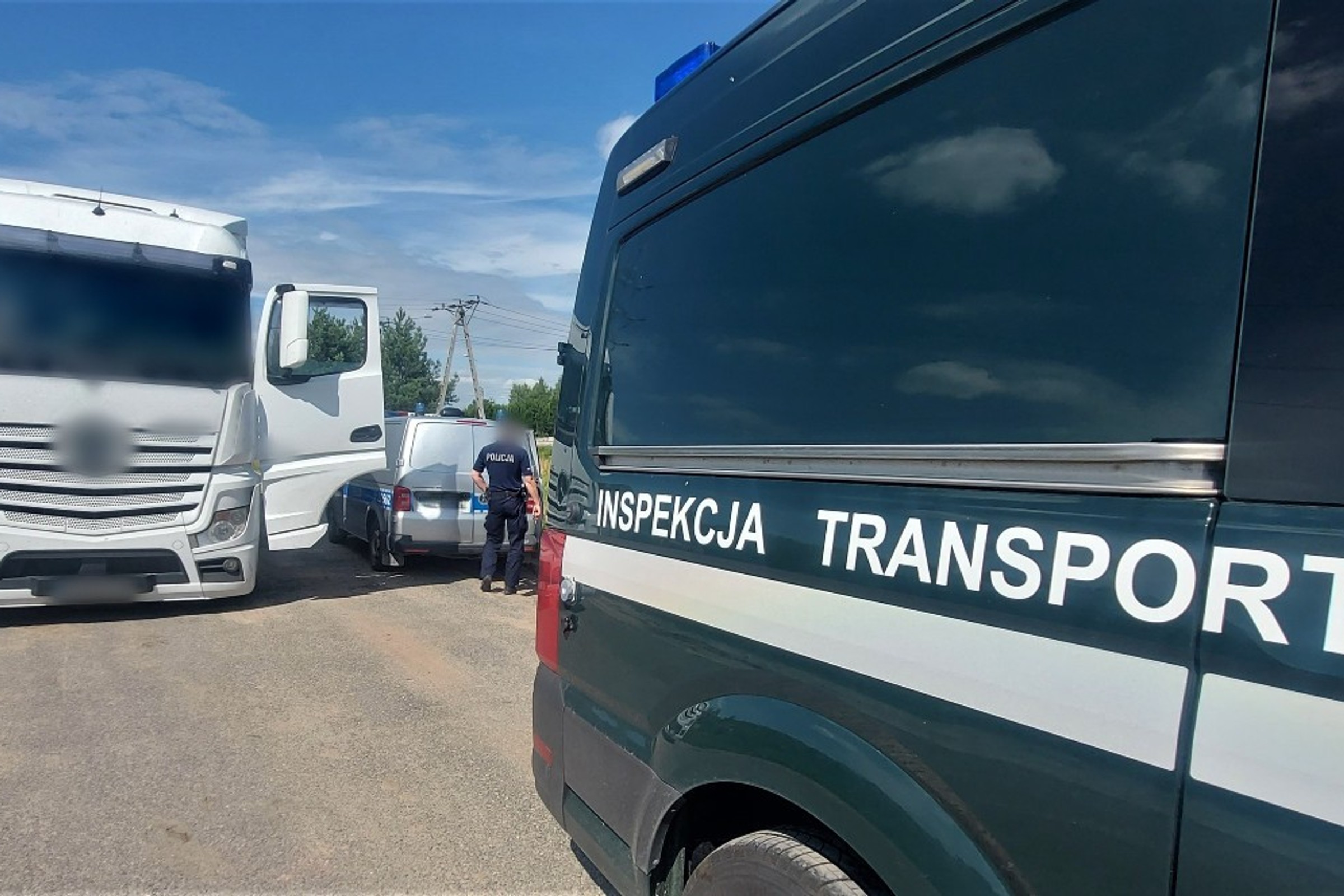 ITD skontrolowało kierowcę TIR-a z Turcji. Po tym co zrobił, po prostu nie mógł jechać dalej