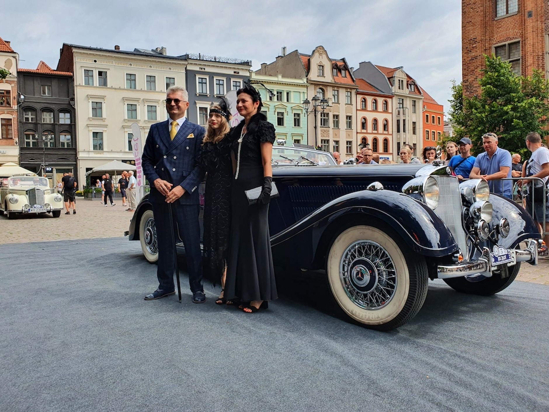Zlot Mercedesów w Toruniu