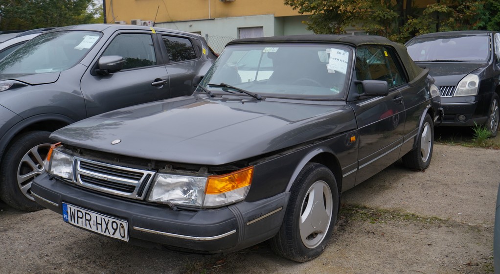 SAAB 900 kabrio może zostać sprzedany za 26 tys. zł