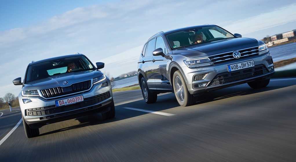 Duży może więcej? Skoda Kodiaq kontra VW Tiguan Allspace