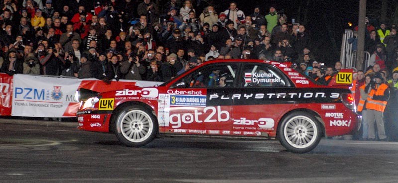 Rajd Barbórka 2007: Hołek o sukcesie na Karowej
