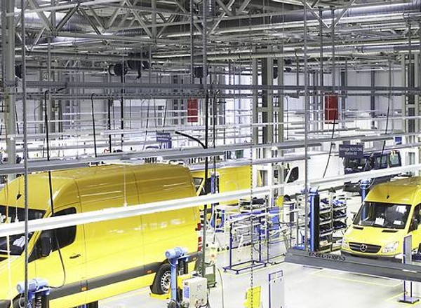 Mercedes Sprinter z fabryczną instalacją gazową