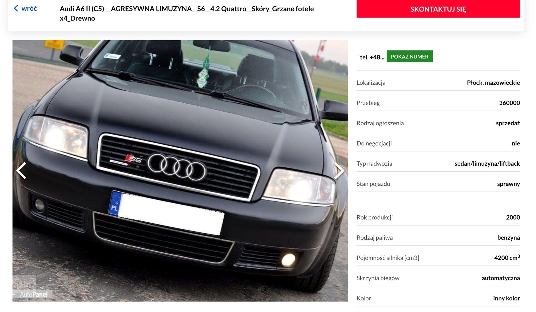 Tanie V8, czyli co można znaleźć w ogłoszeniach?