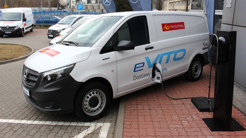 Poczta Polska testuje elektryczne dostawczaki
