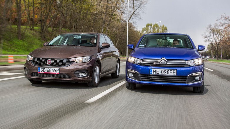 Fiat Tipo sedan kontra Citroen C-Elysee