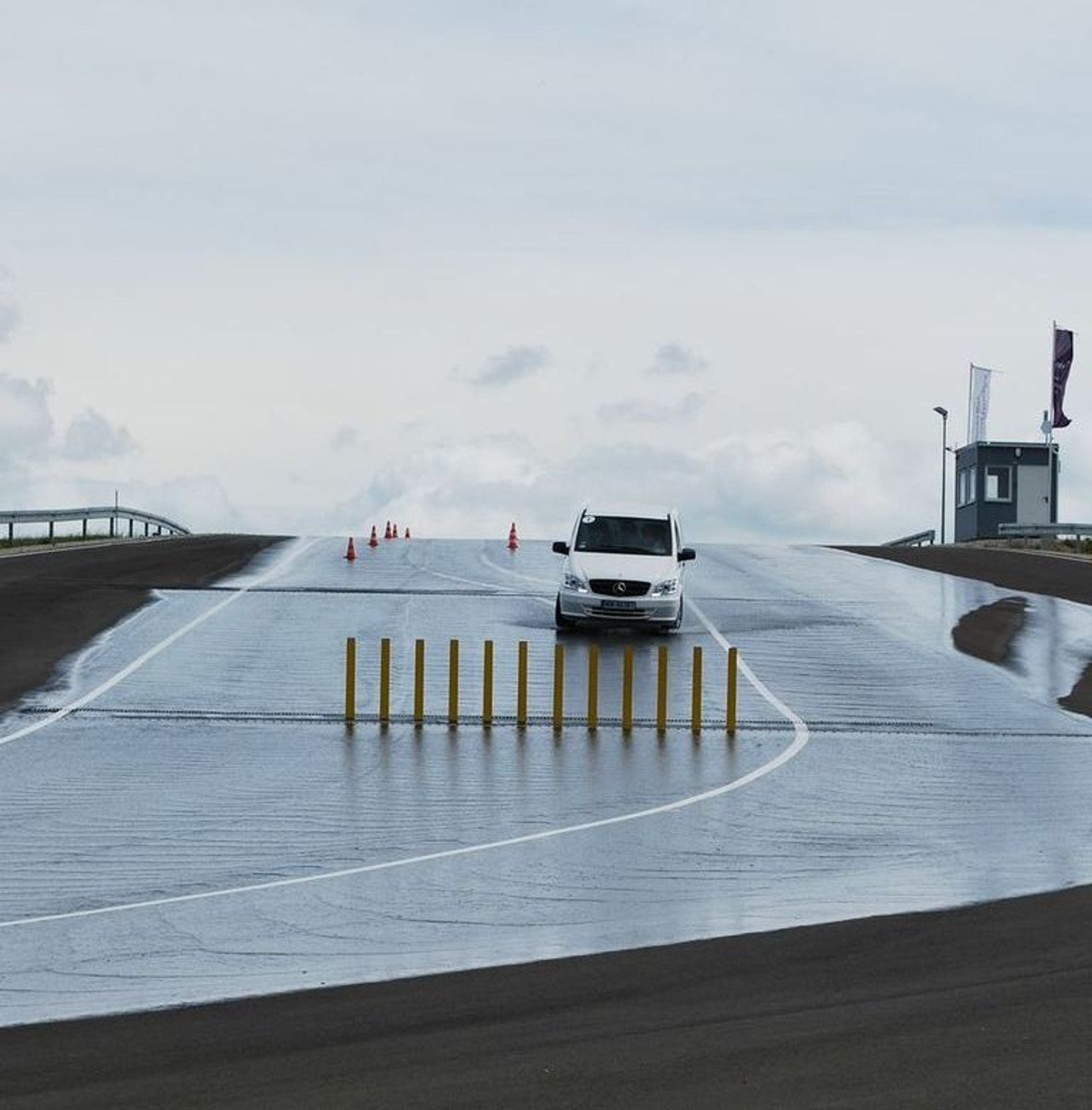 Próba przedzawałowa z Mercedesem